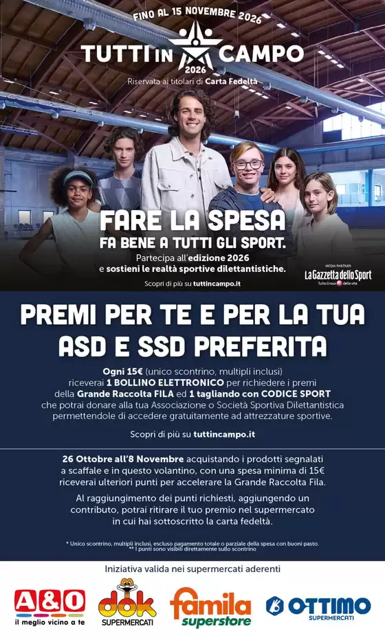 Volantino A&O a Barge | Fare la spesa | 2026-10-27T00:00:00.000Z - 2026-11-08T00:00:00.000Z