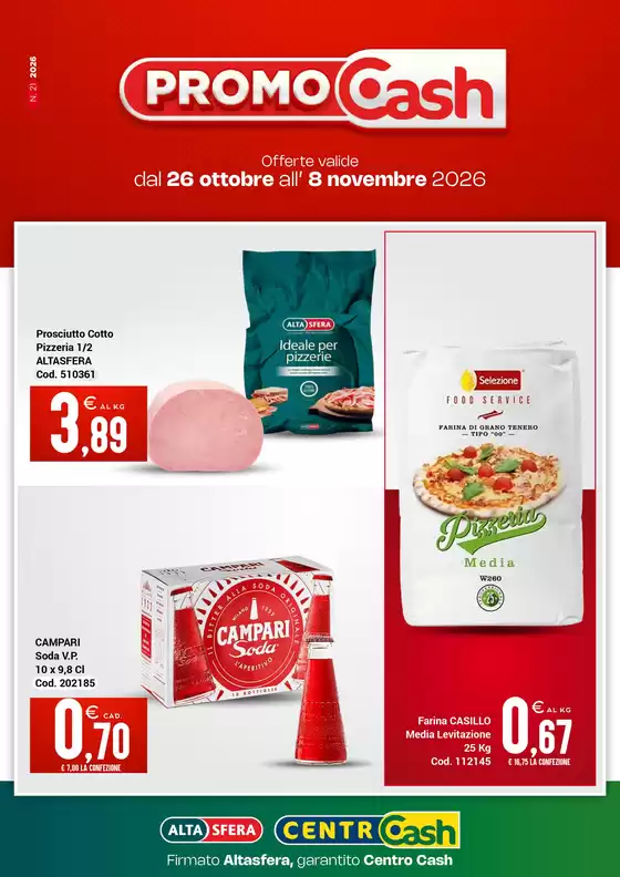 Volantino Centro Cash a Barge | Promo cash | 2026-10-26T00:00:00.000Z - 2026-11-08T00:00:00.000Z