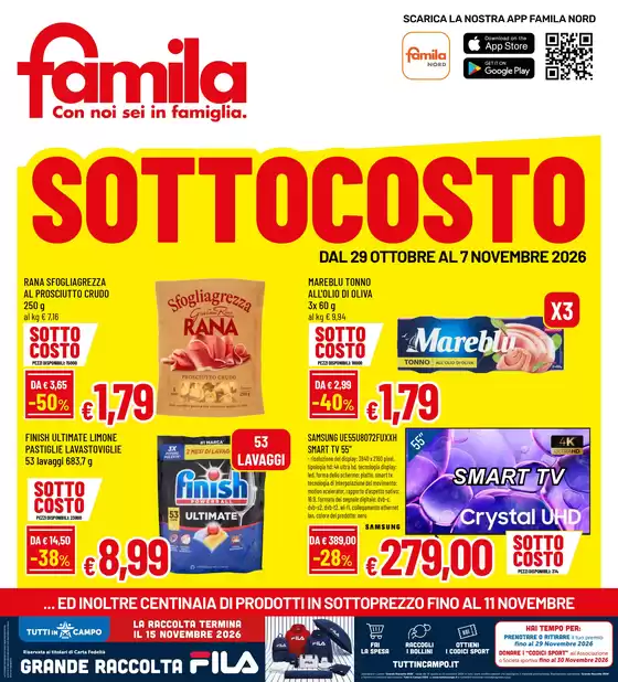 Volantino Famila a Cherasco | SOTTOCOSTO SOTTOPREZZO | 2026-10-27T00:00:00.000Z - 2026-10-27T00:00:00.000Z