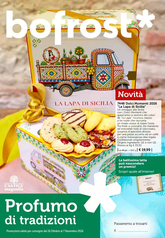 Volantino bofrost * a Bari | Profumo di tradizioni | 2026-10-27T00:00:00.000Z - 2026-11-07T00:00:00.000Z