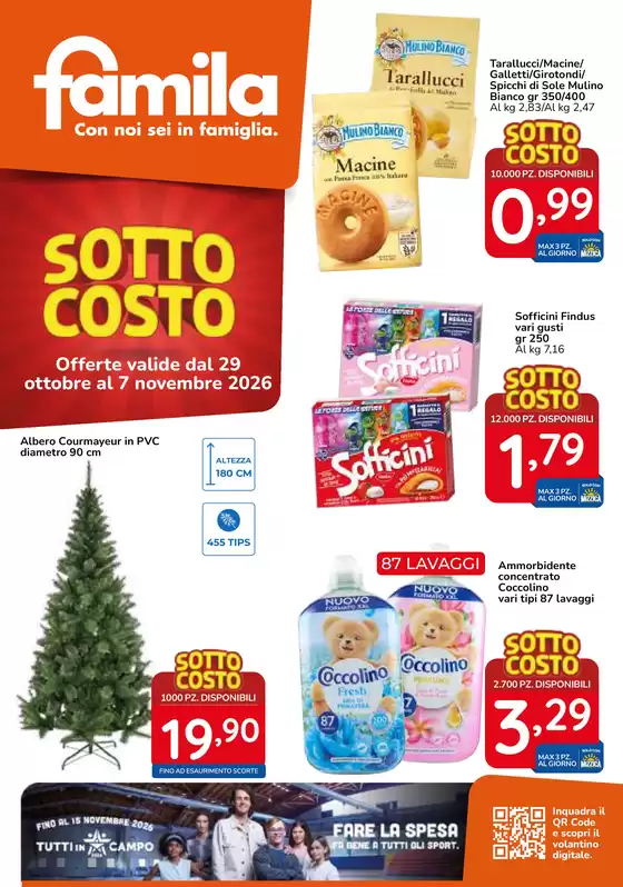 Volantino Famila Superstore a Messina | SOTTO COSTO | 2026-10-29T00:00:00.000Z - 2026-11-07T00:00:00.000Z