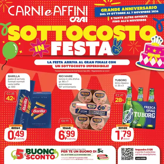 Volantino Carni e Affini | Sottocosto | 2026-10-29T00:00:00.000Z - 2026-11-07T00:00:00.000Z