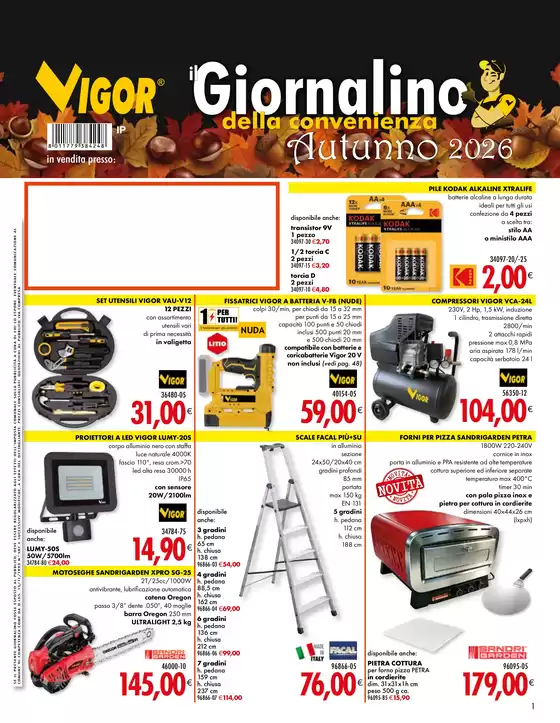 Volantino Mon Bricolage a Pratovecchio Stia | Promozioni autunno 2026 | 2026-10-27T00:00:00.000Z - 2026-11-30T00:00:00.000Z