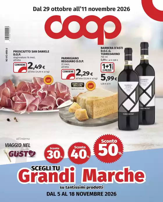Volantino Coop a Loreglia | Offerte Top | 2026-10-29T00:00:00.000Z - 2026-11-11T00:00:00.000Z