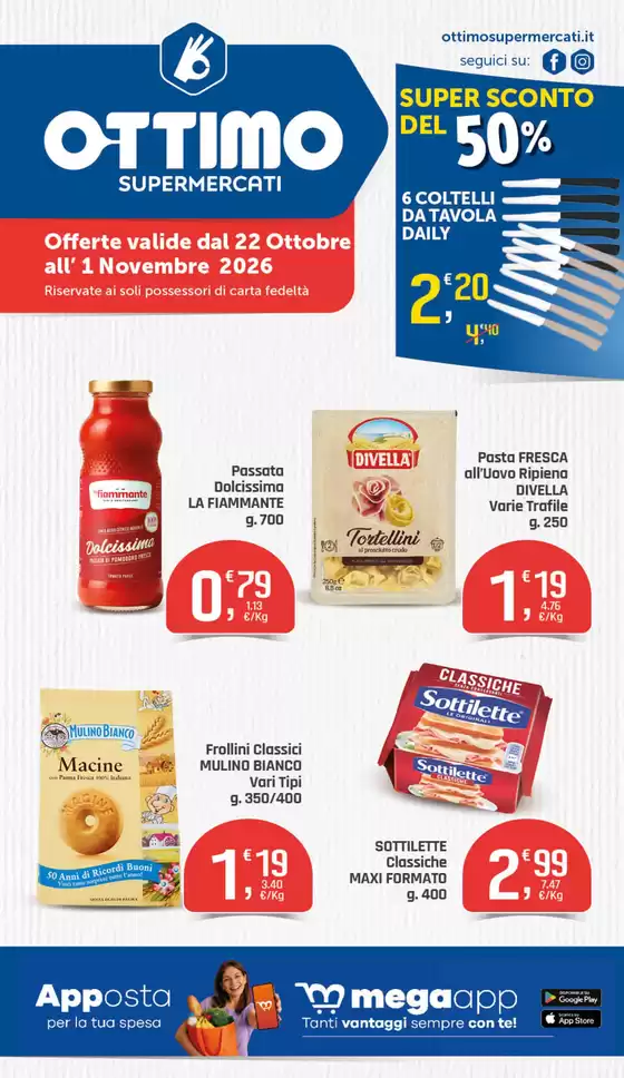 Volantino Ottimo a Roccarainola | Super sconto dal 50% | 2026-10-28T00:00:00.000Z - 2026-11-01T00:00:00.000Z