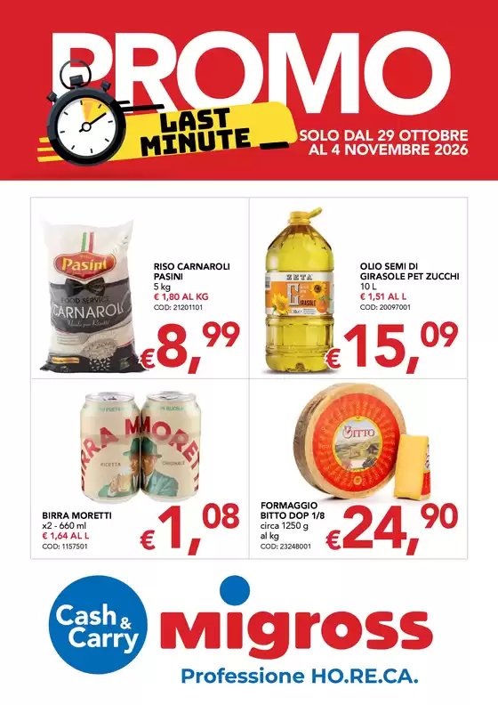 Volantino Migross Cash&Carry | Volantino-super-ap22-26 | 2026-10-29T00:00:00.000Z - 2026-11-04T00:00:00.000Z