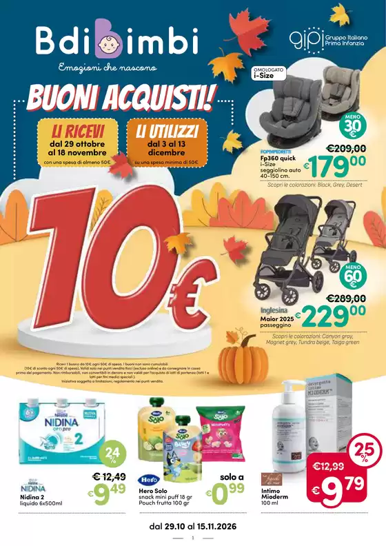 Volantino B di Bimbi a Cologno Monzese | VOL BDB Volantino Novembre26 | 2026-10-29T00:00:00.000Z - 2026-12-13T00:00:00.000Z