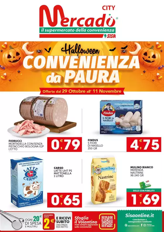 Volantino Mercadò a Cassino | Convenienza da paura | 2026-10-29T00:00:00.000Z - 2026-11-11T00:00:00.000Z