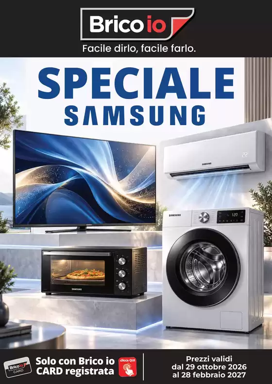 Volantino Bricoio a Ravanusa | Speciale Samsung | 2026-10-29T00:00:00.000Z - 2027-02-28T00:00:00.000Z