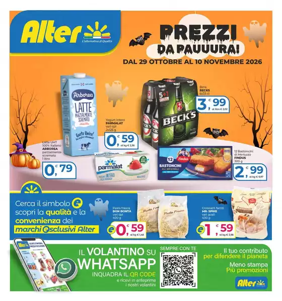 Volantino Alter Discount | Prezzi da pauuura! | 2026-10-29T00:00:00.000Z - 2026-11-10T00:00:00.000Z