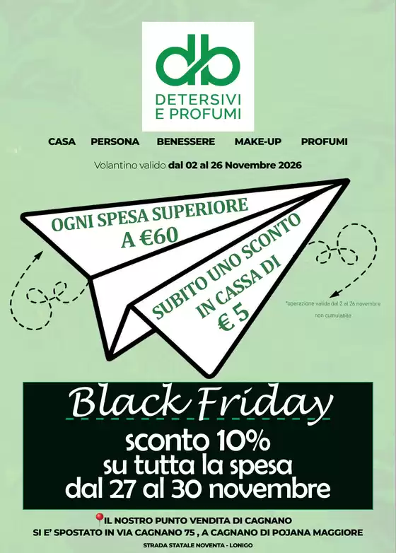 Volantino DB detersivi | Volantino valido dal 02 al 26 Novembre 2026 | 2026-11-02T00:00:00.000Z - 2026-11-30T00:00:00.000Z