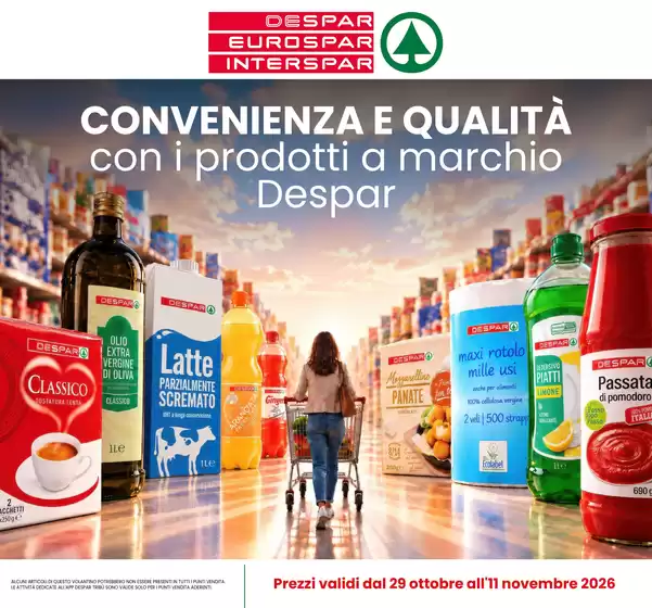 Volantino Interspar a Peschiera del Garda | Convenienza e qualita | 2026-10-29T00:00:00.000Z - 2026-11-11T00:00:00.000Z