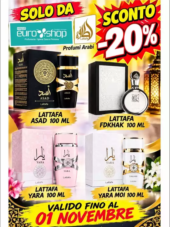 Volantino | Sconto -20% | 2026-10-29T00:00:00.000Z - 2026-11-01T00:00:00.000Z