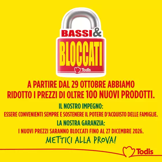Volantino Todis a Cannole | Bassi&Bloccati | 2026-10-29T00:00:00.000Z - 2026-12-27T00:00:00.000Z