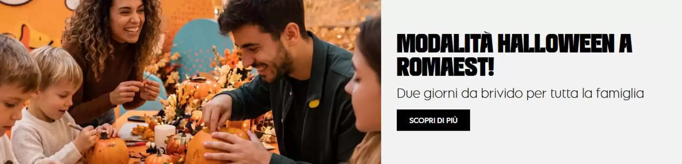Volantino Centro Commerciale Roma Est a Osilo | Modalita halloween a Romaest! | 2026-10-29T00:00:00.000Z - 2026-11-01T00:00:00.000Z