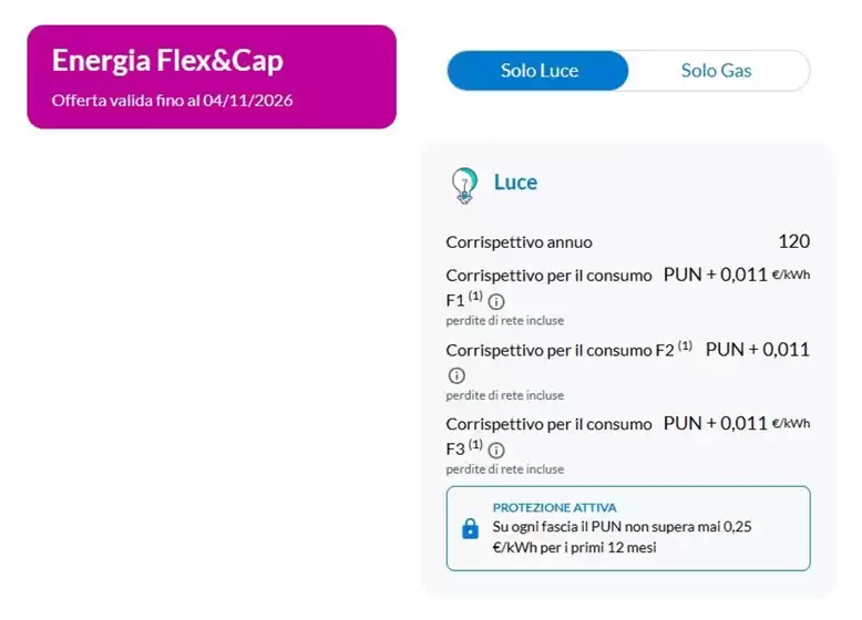 Volantino Engie a Lissone | Energia Flec&Cap | 2026-10-29T00:00:00.000Z - 2026-11-04T00:00:00.000Z