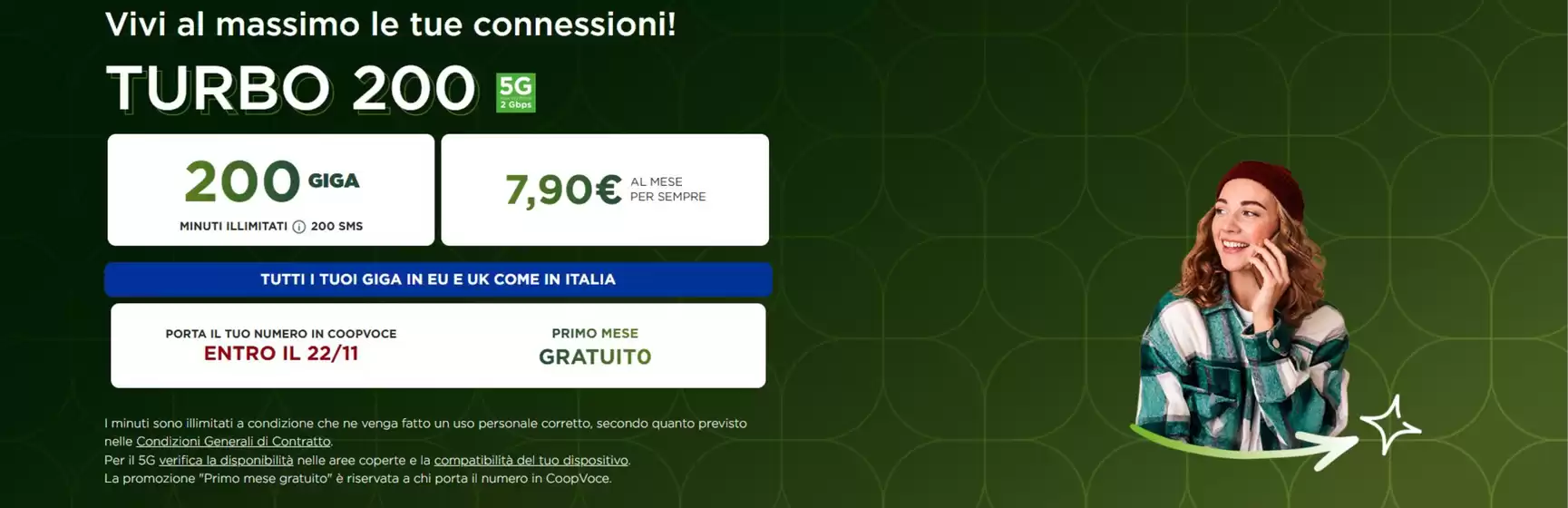 Volantino CoopVoce a Lissone | Turbo 200 | 2026-10-29T00:00:00.000Z - 2026-11-22T00:00:00.000Z