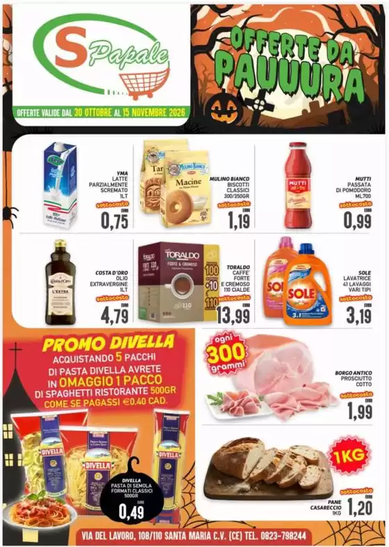Volantino Supermercato Papale | Offerte da pauuura | 2026-10-30T00:00:00.000Z - 2026-11-15T00:00:00.000Z