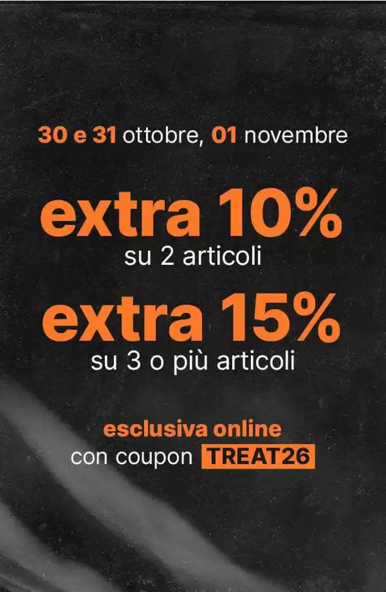Volantino Scarpamondo a Fiumicino | Extra 10% | 2026-10-30T00:00:00.000Z - 2026-11-01T00:00:00.000Z