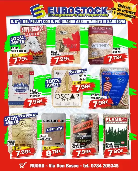 Volantino Eurostock a Gallarate | Offerte dal 30 novembre al 1 novembre | 2026-10-30T00:00:00.000Z - 2026-11-01T00:00:00.000Z