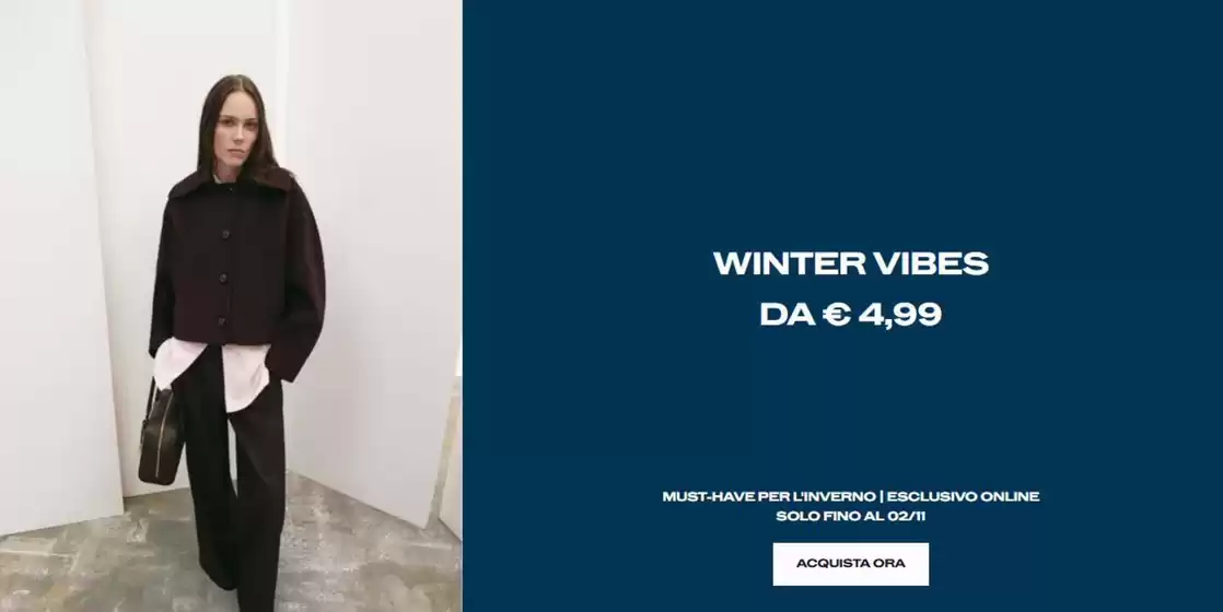 Volantino Mango a Ciserano | Winter Vibes | 2026-10-30T00:00:00.000Z - 2026-11-02T00:00:00.000Z
