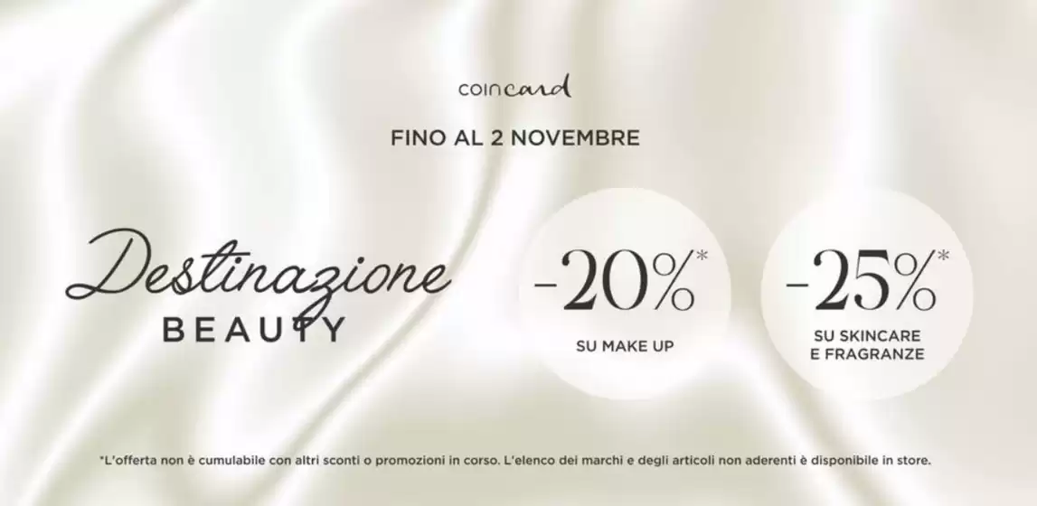 Volantino Coin a Quarrata | Fino al 2 novembre | 2026-10-30T00:00:00.000Z - 2026-11-02T00:00:00.000Z