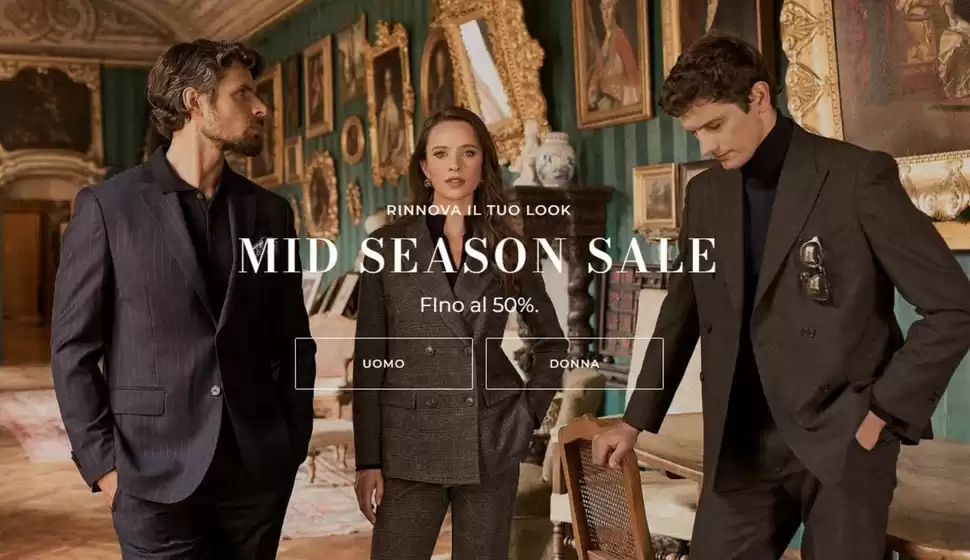 Volantino Angelico a Milazzo | Mid season sale | 2026-10-30T00:00:00.000Z - 2026-11-01T00:00:00.000Z