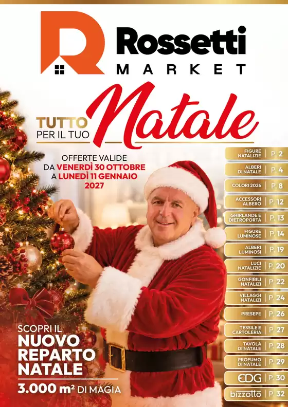 Volantino Rossetti Market | Offerte Rossetti Market | 2026-10-30T00:00:00.000Z - 2027-01-11T00:00:00.000Z